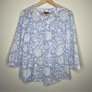 Talbots | Floral Blouse